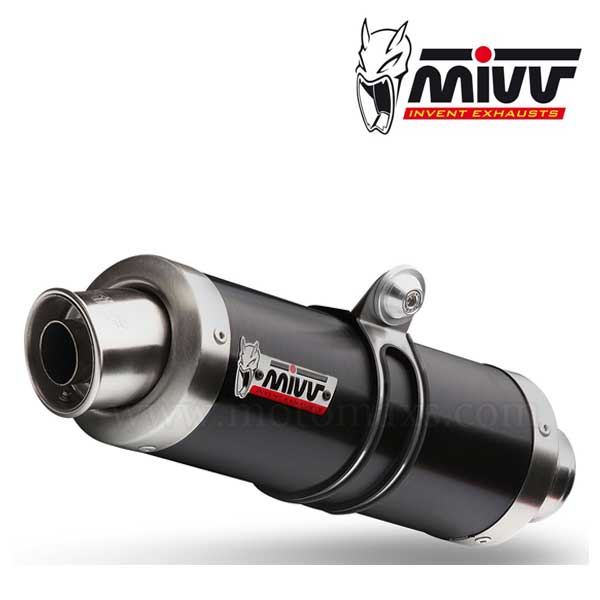 Escape MIVV "GP Black" Slip-On (Acero) Honda CBR1000RR