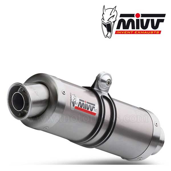 Escape MIVV "GP" Slip-On (Titanio) Kawasaki Z 750 (HOM.)