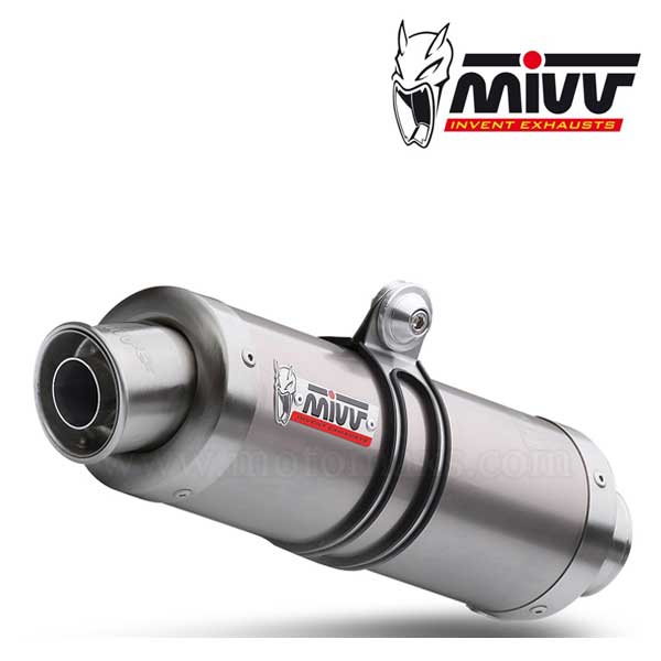 Escape MIVV "GP" Slip-On (Titanio) Kawasaki Ninja ZX-10 R (HOM.)