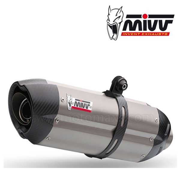 Escape MIVV "Suono" Slip-On (Titanio) Ninja ZX-6 R (HOM.)