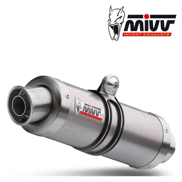 Escape MIVV "GP" Slip-On (Titanio) Kawasaki Ninja ZX-10 R (HOM.)