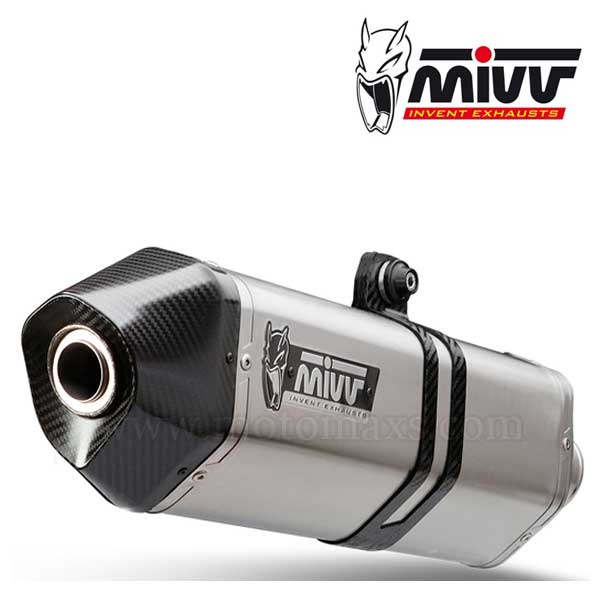 Escape MIVV "Speed Edge" Slip-On (Acero) Versys 1000 (HOM.)