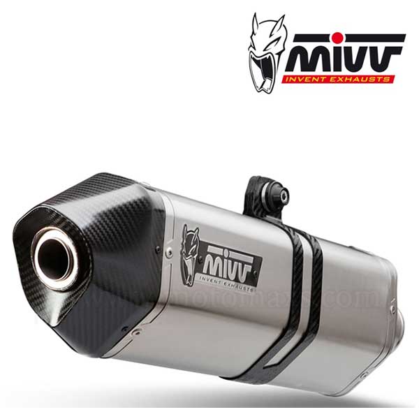 Escape MIVV "Speed Edge" Slip-On (Acero)Adventure 1090(HOM.)