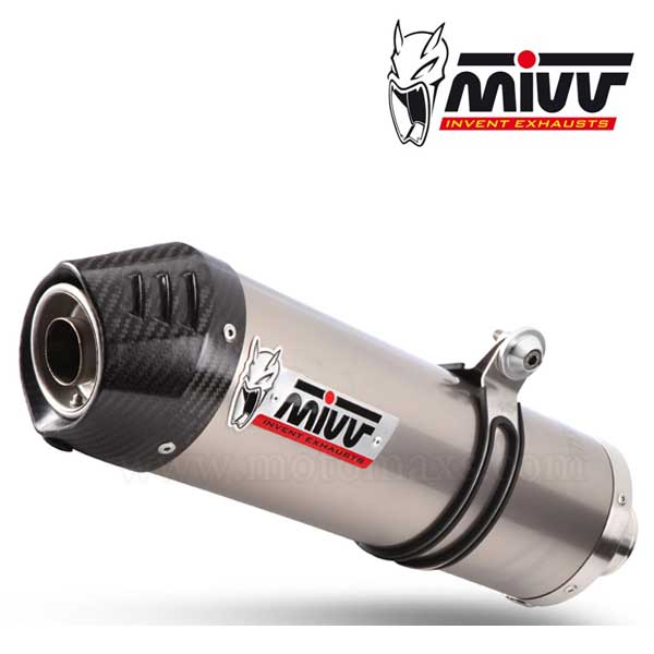 Escape MIVV "Oval" Slip-On (Titanio) Suzuki GSX-R 1000 (HOM.)