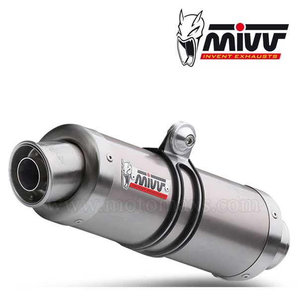 Escape MIVV "GP X1" Slip-On (Titanio) Ninja ZX-10 R (HOM.)