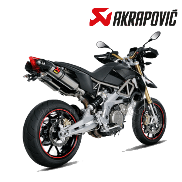 Escape Akrapovic Slip-On Line (Titanio) Aprilia Dorsoduro 750