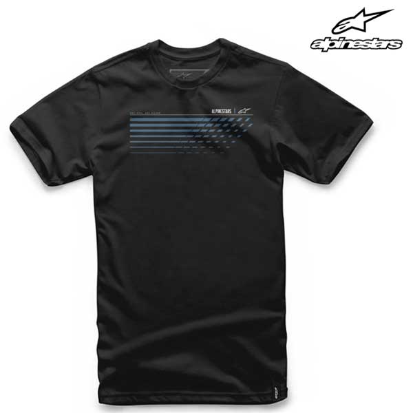 Camiseta Alpinestars "Fanatic" Negra.