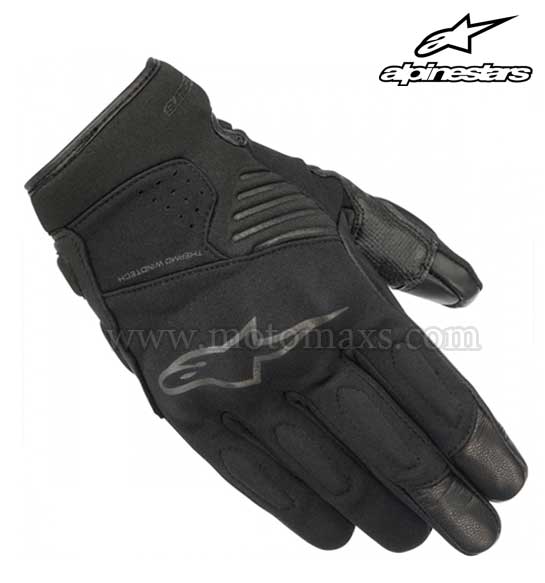 Guantes Alpinestars "Faster" Negros.