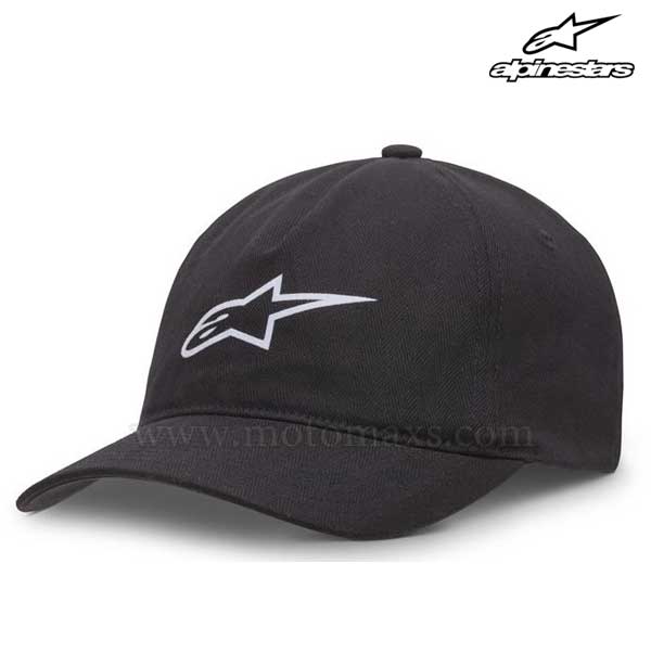Gorra Alpinestars "File" Negra.