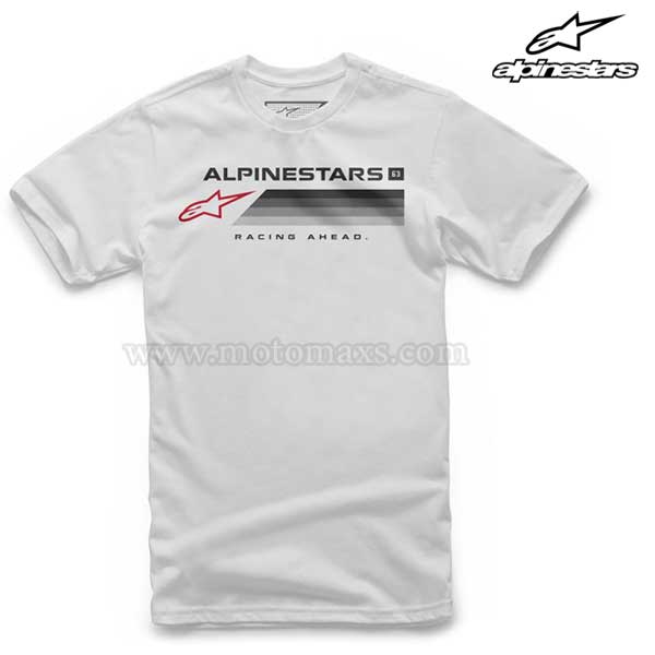 Camiseta Alpinestars "Forward" Blanca.