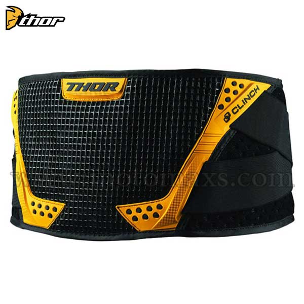 Faja Thor "Clinch" Negra-Amarilla.