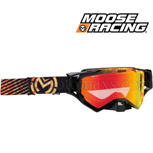 Gafas Cross Moose Racing XCR Camo Amarilla
