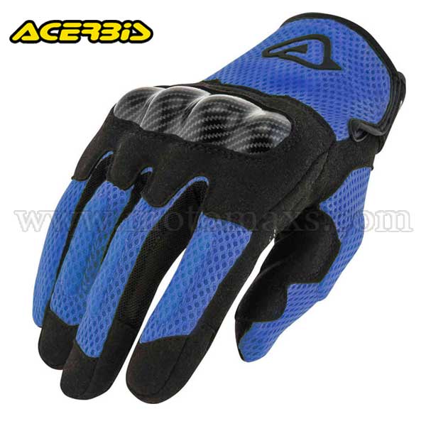 Guantes Cross Acerbis "Ramsey My Vented" Azules.