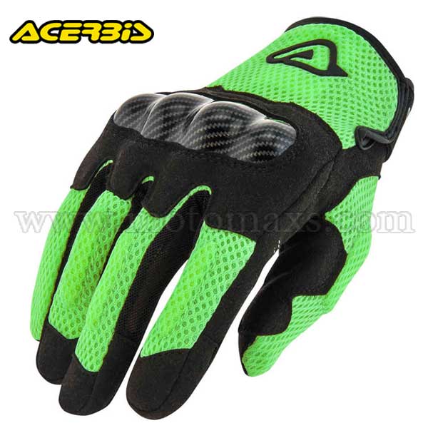Guantes Cross Acerbis "Ramsey My Vented" Verdes.