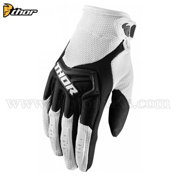 Guantes Cross Thor "Spectrum" Blancos.