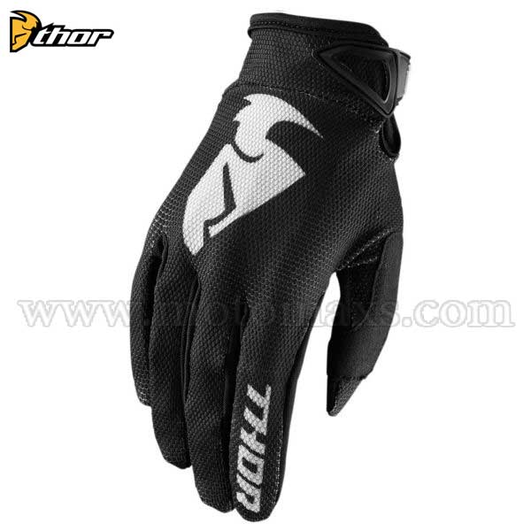 Guantes Cross Thor "Sector" Negros.