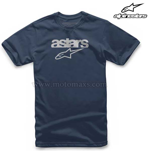 Camiseta Alpinestars "Heritage Blaze" Azul.