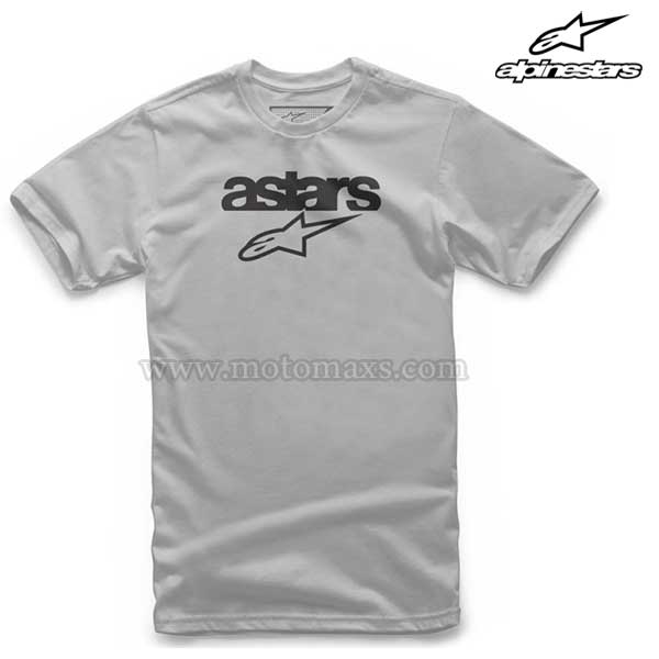 Camiseta Alpinestars "Heritage Blaze" Plateada.