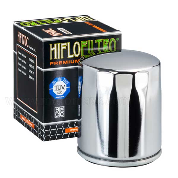 Filtro Aceite Hiflofiltro HF170 Cromado
