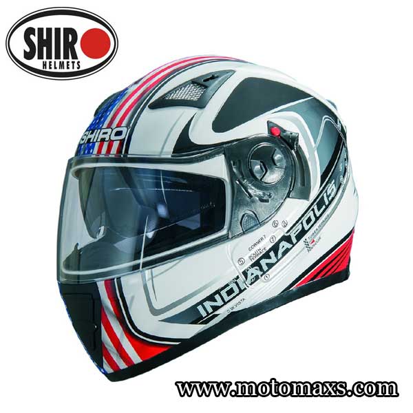 Casco SHIRO SH-3700 GP INDIANAPOLIS