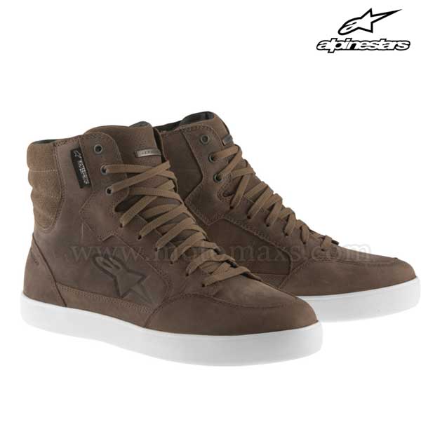 Calzado Alpinestars "J-6 Waterproof" Marrón.