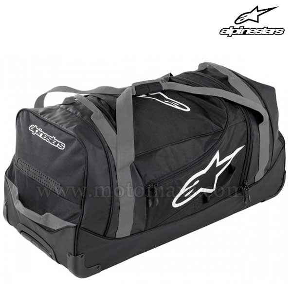 Bolso Alpinestars "Komodo" Negro-Antracita-Blanco.