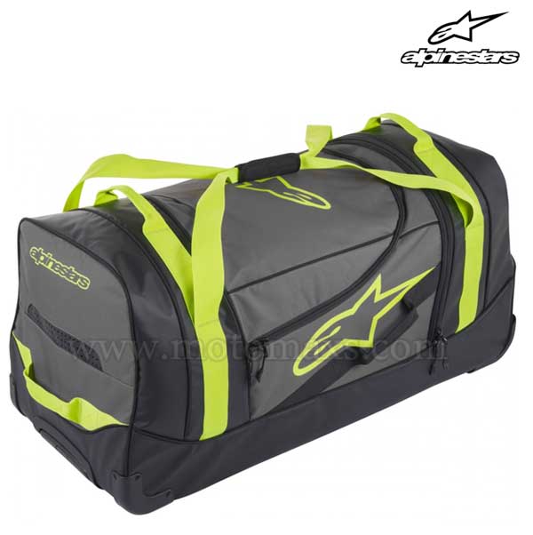 Bolso Alpinestars "Komodo" Negro-Antracita-Amarillo FL.