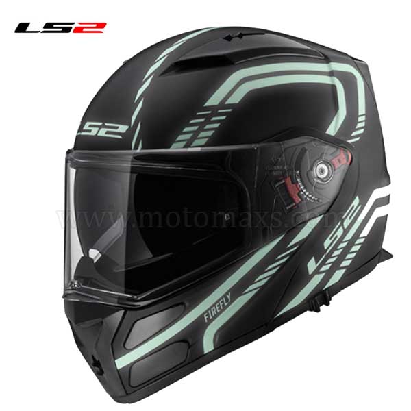 Casco LS2 Metro FF324 "Firefly" Negro Mate-Brillo.