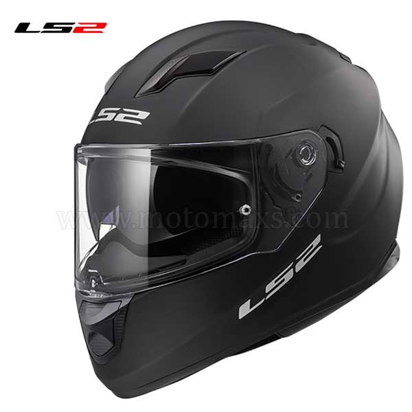 Casco LS2 Stream FF320 "Solid" Negro Mate.