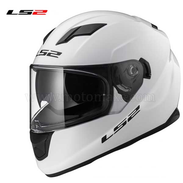 Casco LS2 Stream FF320 "Solid" Blanco.