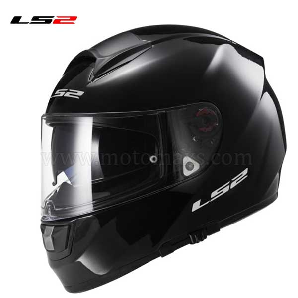 Casco LS2 Vector FF397 "Solid" Negro.