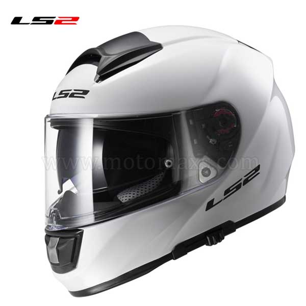Casco LS2 Vector FF397 "Solid" Blanco.