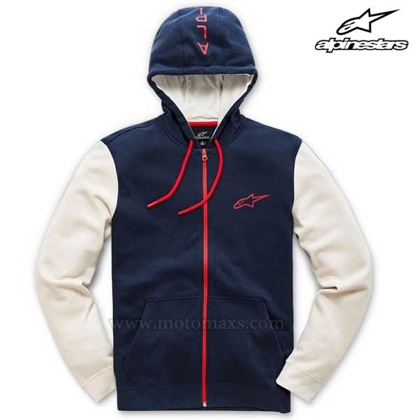 Sudadera Alpinestars "Mach 1" Azul.