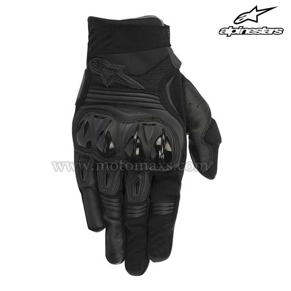 Guantes Cross Alpinestars "Megawatt" Negros.