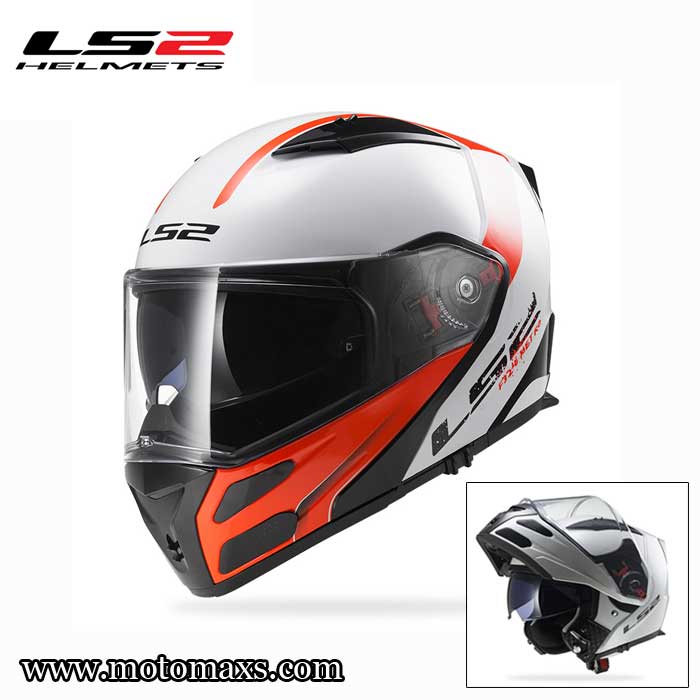 Casco LS2 Metro FF324 "Rapid" BL-RJ.