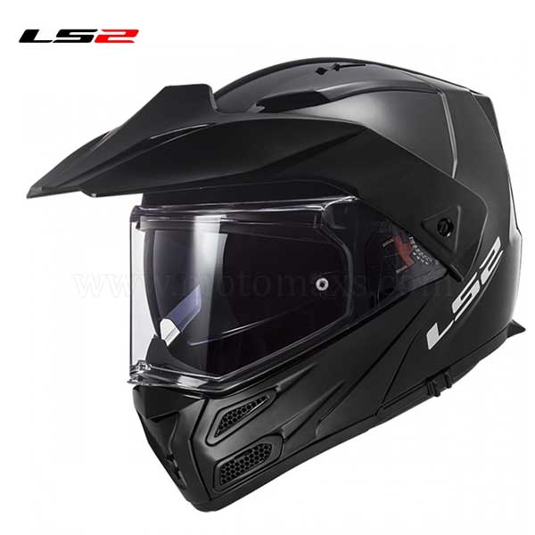 Casco LS2 Metro P/J FF324 "Solid" Negro.