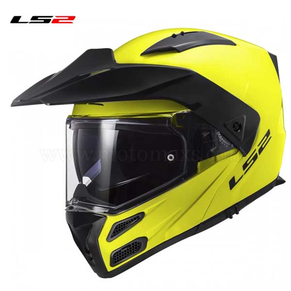 Casco LS2 Metro P/J FF324 "Solid" Amarillo.