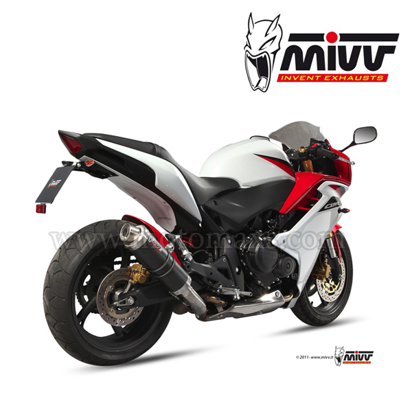 Escape Mivv GP BLACK (Homologado)