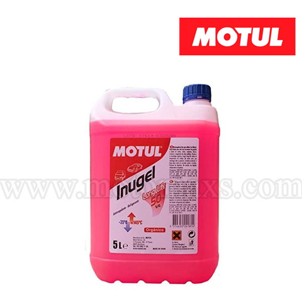 Anticongelante Motul Inugel 50% Long Life 5Litros