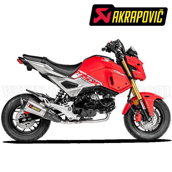 Escape Akrapovic Racing Line Titanium Honda MSX 125 (2016-2019)