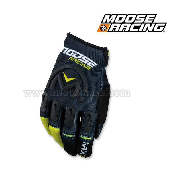 Guantes Cross / Enduro MOOSE RACING MX1 Negro - Amarillo