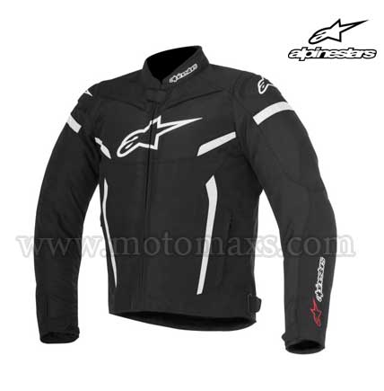 Chaqueta Alpinestars "T-GP Plus R V2" Negra-Blanca.