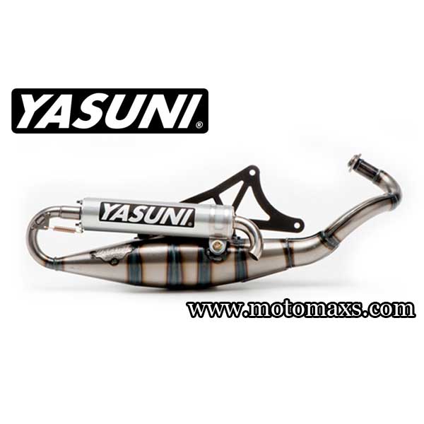 Escape Yasuni Scooter "R", Piaggio, Silenciador Aluminio, Homolo