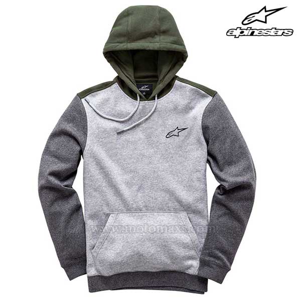 Sudadera Alpinestars "Overshot" Gris.