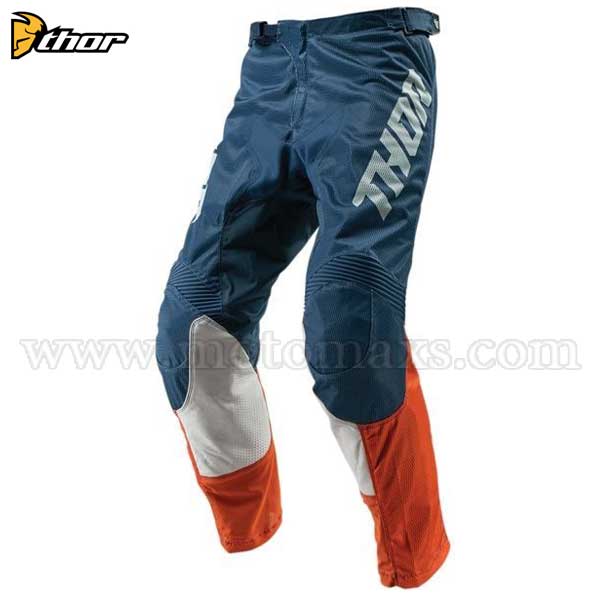 Pantalón Thor Infantil "Pulse Air Acid" Rojo Naranja-Pizarra.