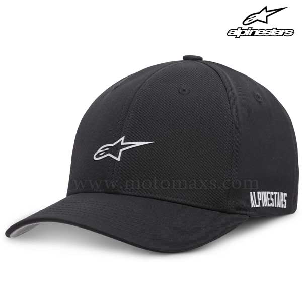 Gorra Alpinestars "Parabolic" Negra.