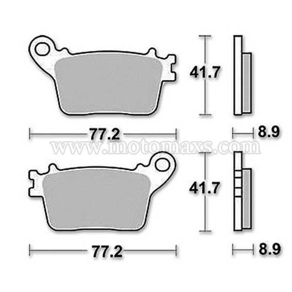 Pastillas Freno TRW MCB784SH Sinterizada