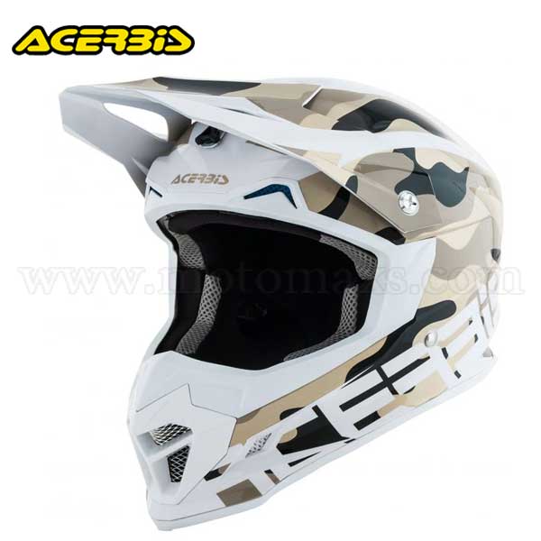 Casco Cross Acerbis "Profile 4" Camuflaje.