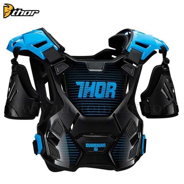 Peto Protector Thor "Guardian" Negro-Azul.