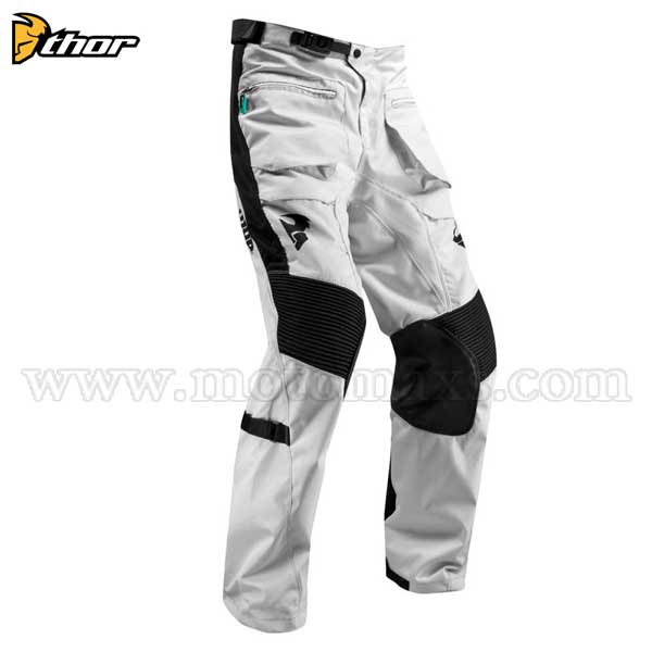 Pantalón Thor "Terrain Gear" Gris Claro-Negro.